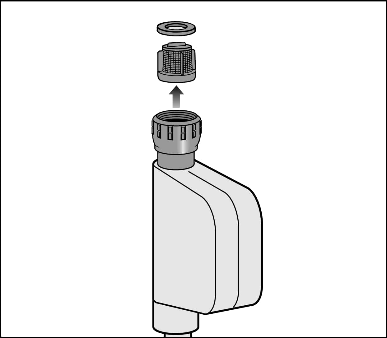 Chyba F12 (přívod vody) – obrázek
