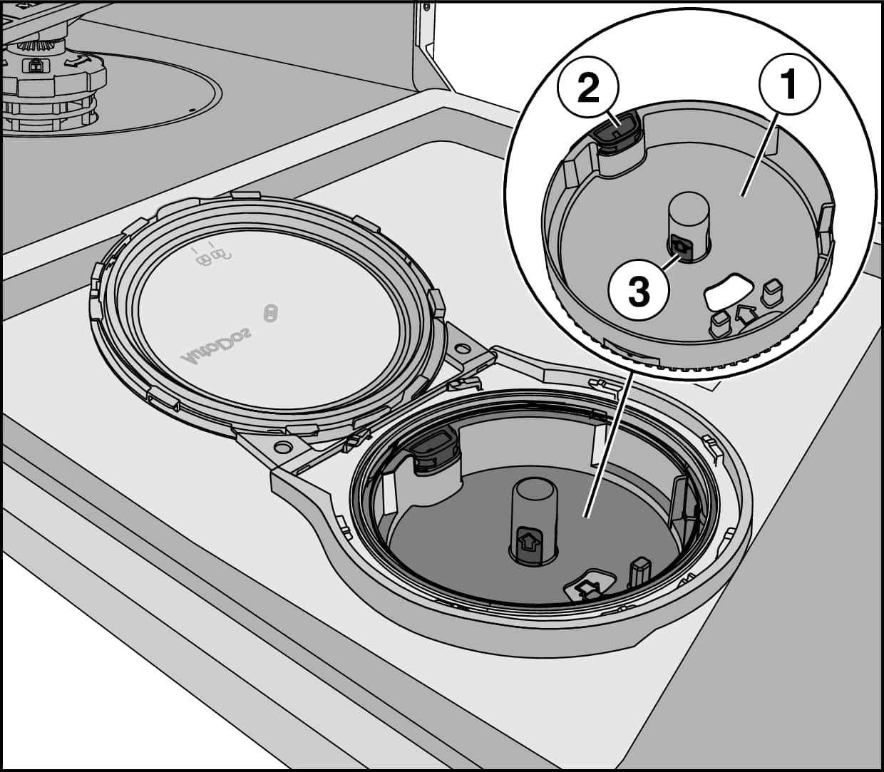 Chyba F600 (AutoDos: chyba dávkování na výstupu) – obrázek