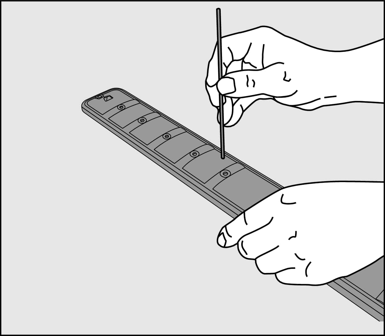 Chyba F607 – obrázek