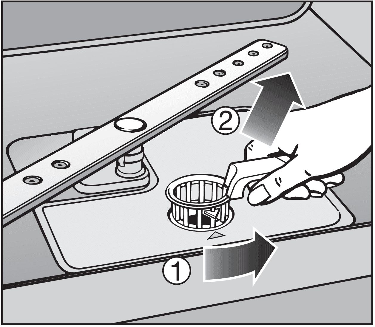 Kontrolka Přítok/odtok bliká a svítí – obrázek