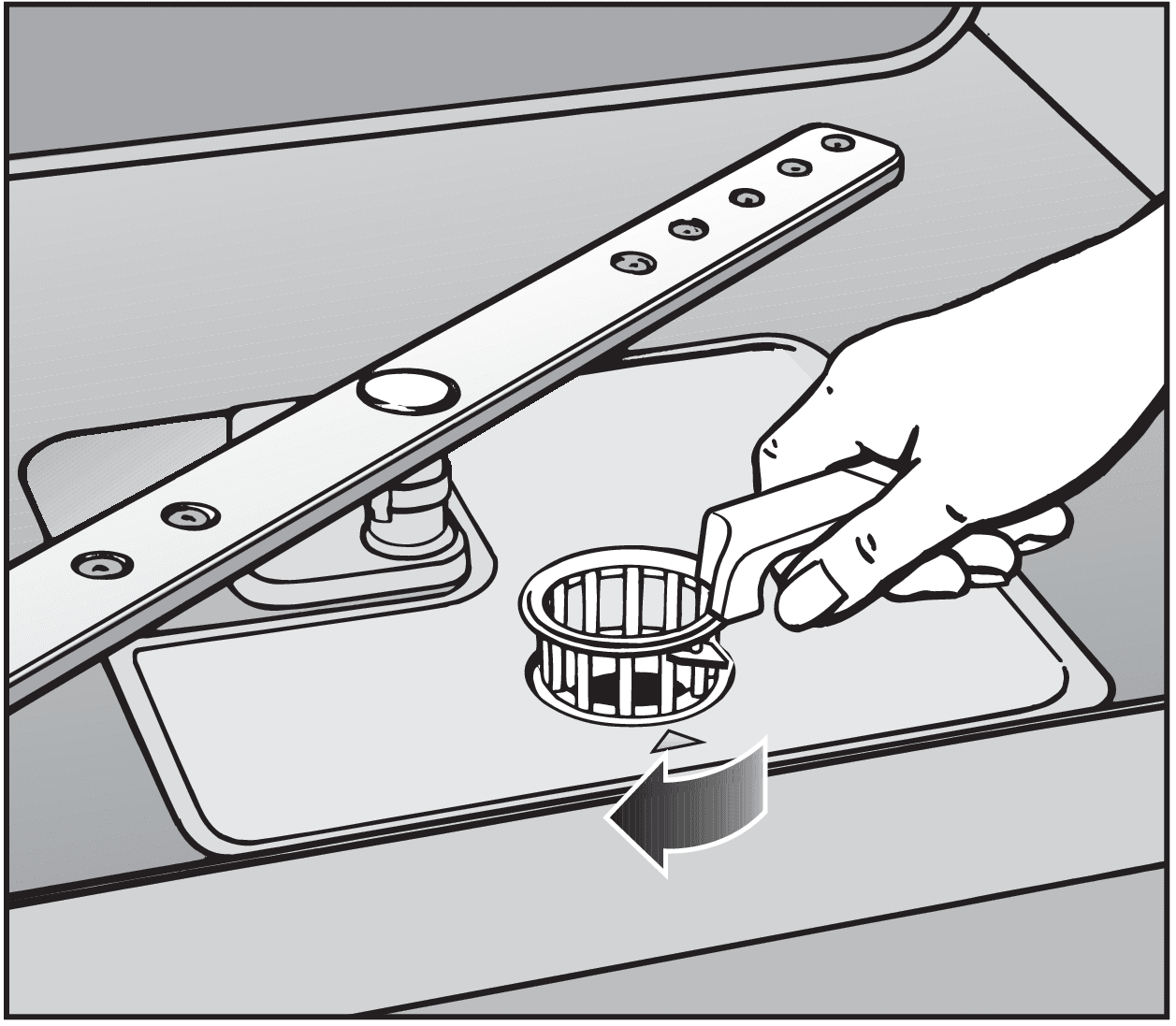 Kontrolka Přítok/odtok bliká a svítí – obrázek