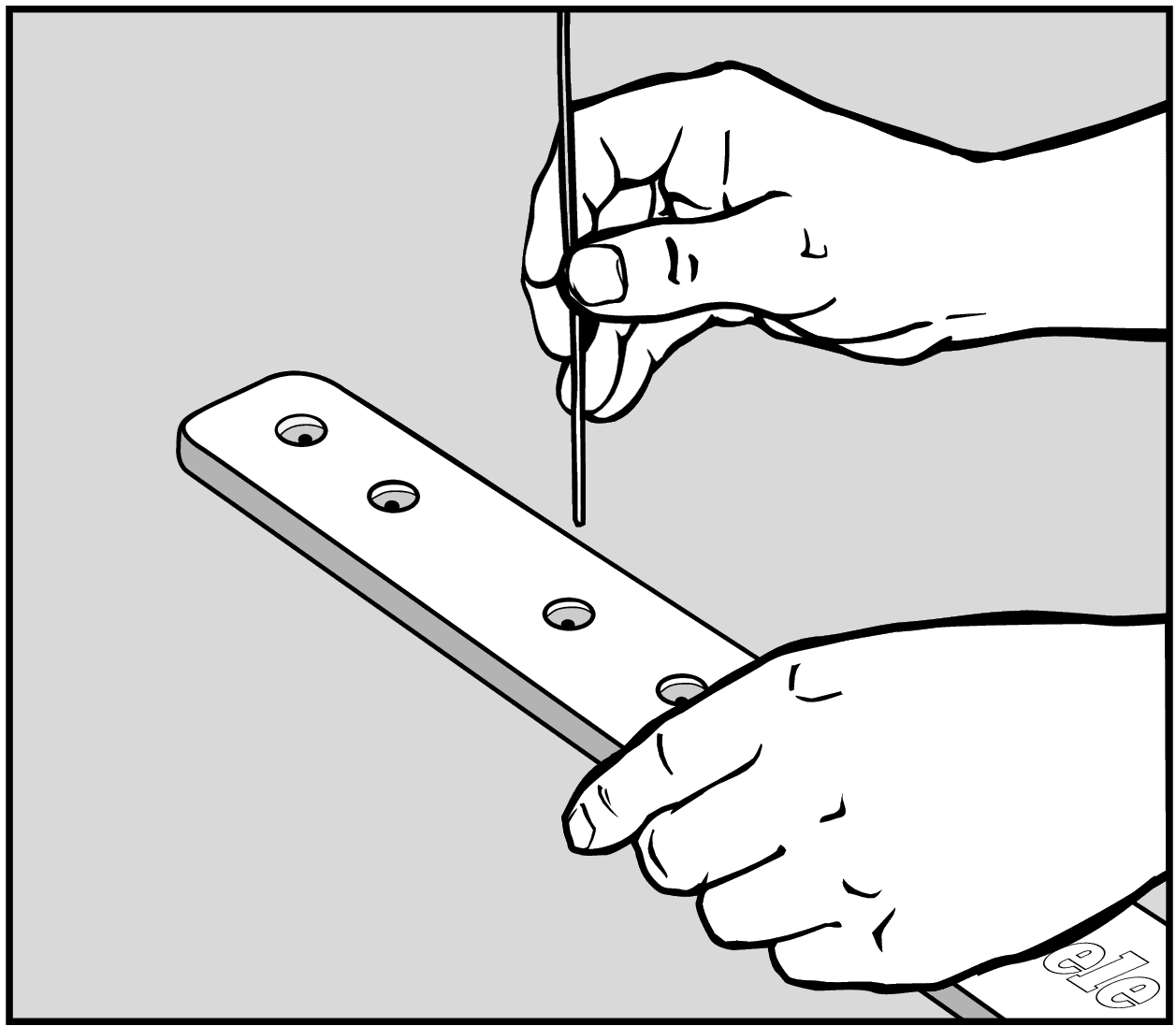 Ostřikovací rameno (nahoře) – obrázek